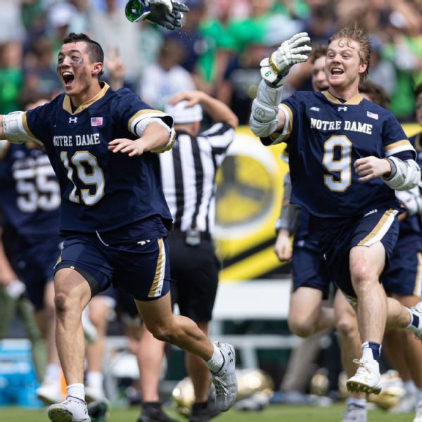 Notre Dame tops Duke for 1st men’s lacrosse title