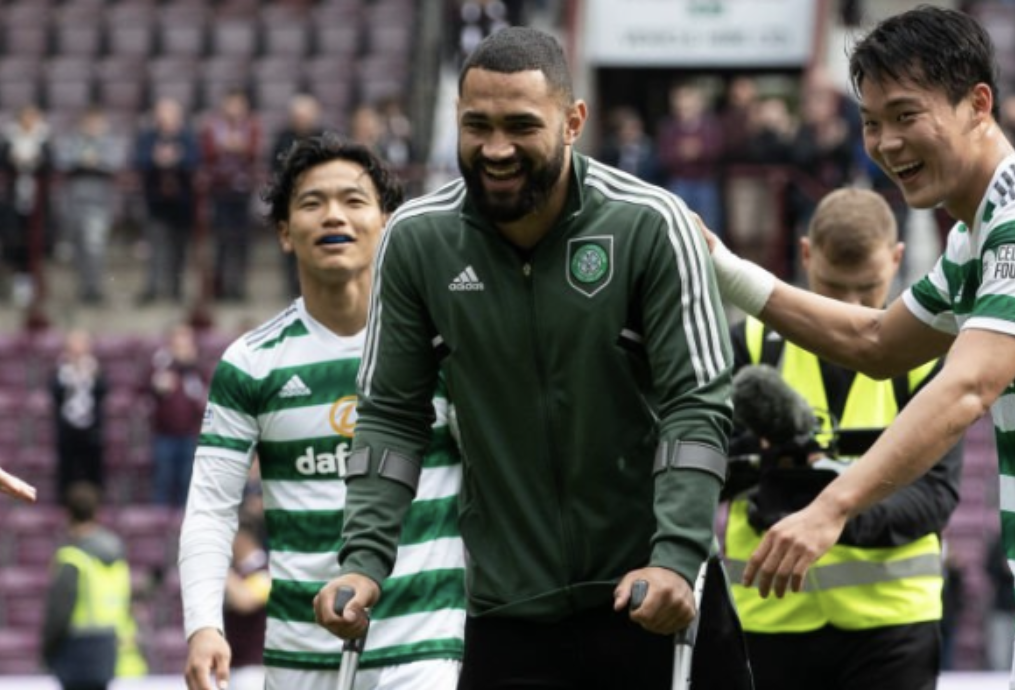 Celtic clinches SPFL title in Cameron Carter-Vickers’ absence