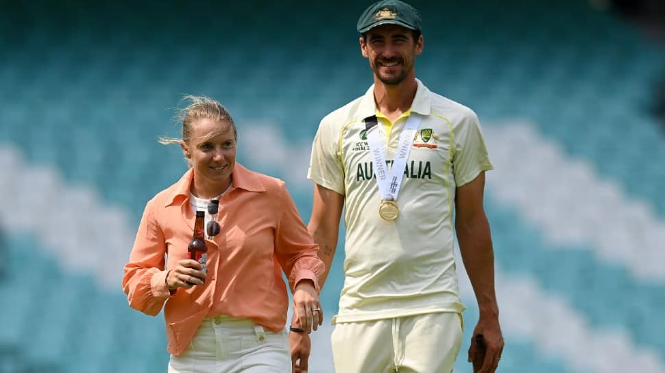 Australian Power Couple Mitchell Starc And Alyssa Healy Celebrate WTC Final Win With Beers At Oval, Check HERE
