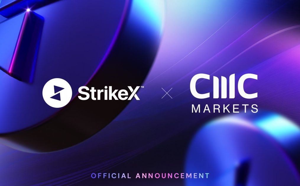 FTSE-250 CMC Markets Invests in StrikeX Technologies, Cementing Strategic Partnership to Revolutionise the Digital Asset Industry