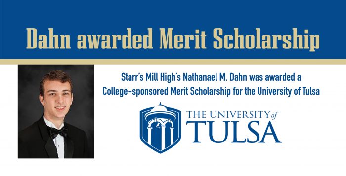 Starr’s Mill’s Dahn awarded Merit Scholarship