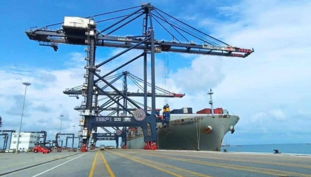 Lekki port receives first transshipment vessel