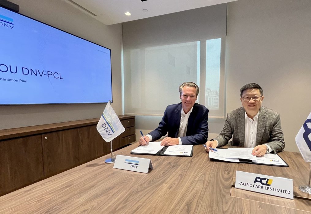 DNV and PCL to work on sustainable, future-proof ship designs