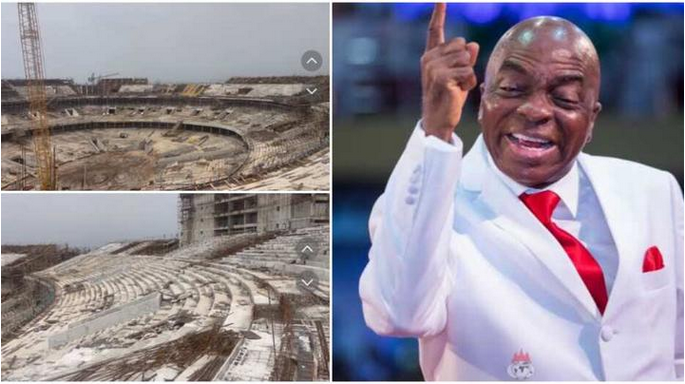 “It is a Great Thing”: Video of Bishop Oyedepo’s Huge The Ark Auditorium under Construction Surfaces