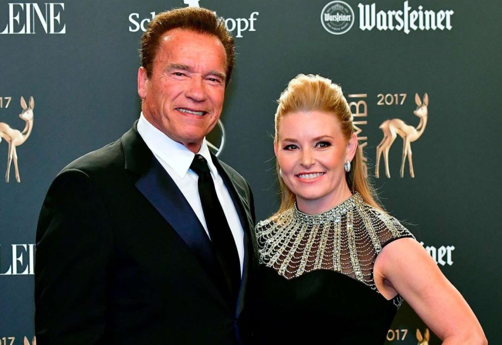 ARNOLD SCHWARZENEGGER and HEATHER MILLIGAN are not engaged despite massive ring