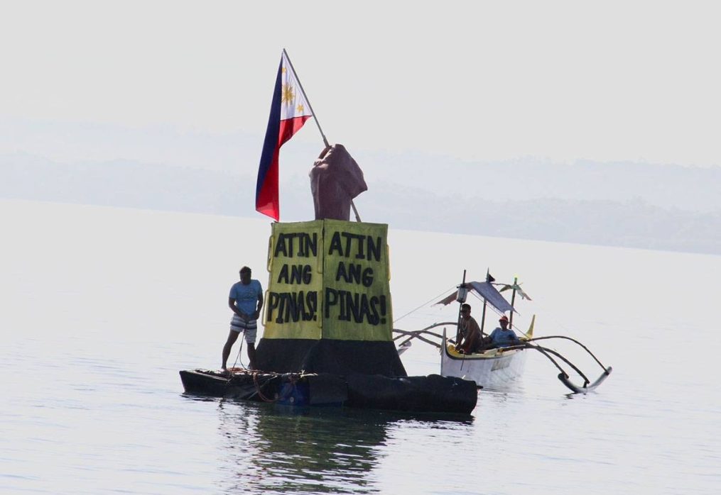 ‘Hungry, angry’ fishermen stage protest at sea