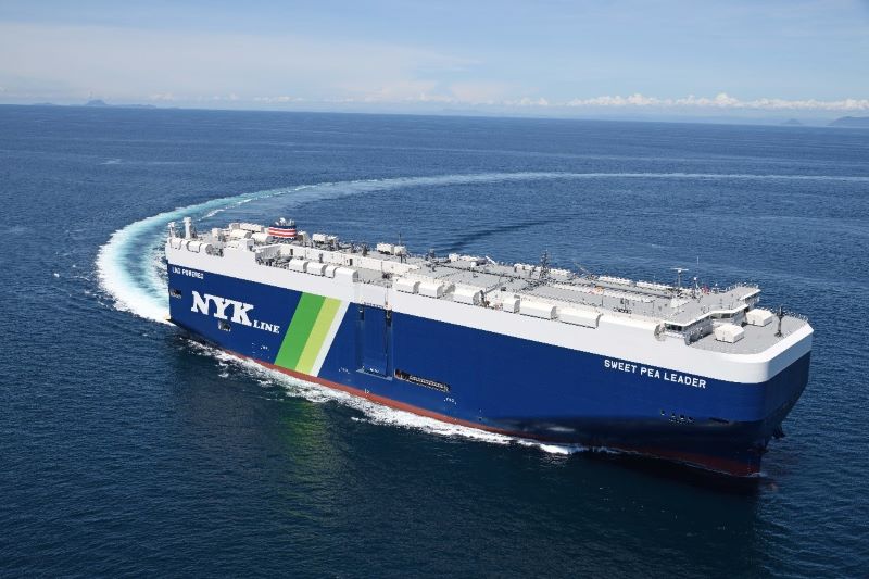 NYK boosts fleet with new LNG-powered PCTC