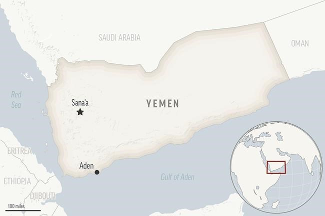 Missiles from rebel territory in Yemen miss a ship near key Bab el-Mandeb Strait, US official says