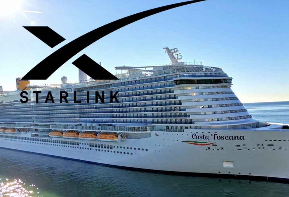A Few Hundred Cruise Ships Use or Will Use SpaceX Starlink