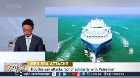 Red Sea shipping crisis, ”it’s particularly bad for container shipping.” sur Orange Vidéos