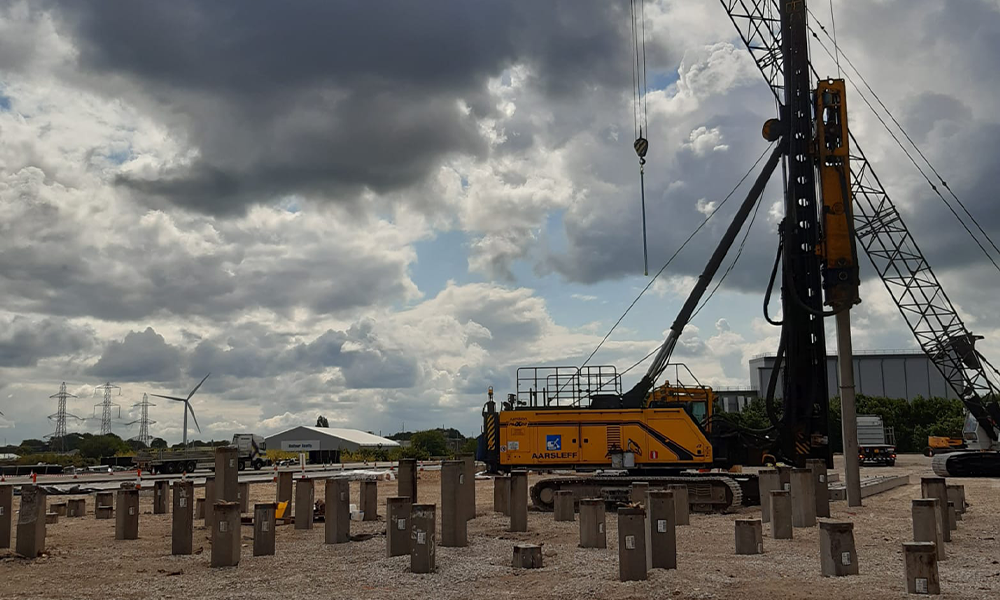 Aarsleff delivers precast piling excellence in Derby